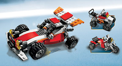 LEGO® Creator Pustinjsko Vozilo LE5763  - dodatni pogled