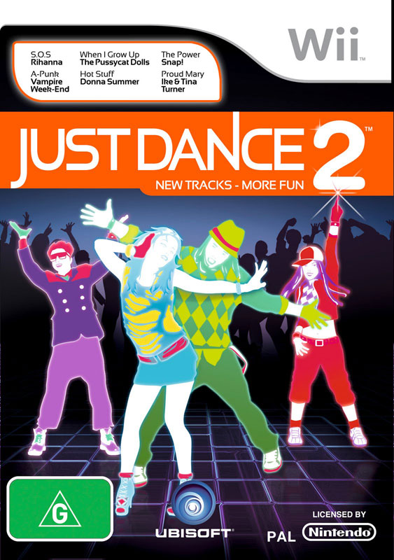 Nintendo Wii konzola - Just Dance 2 Komplet - dodatni pogled