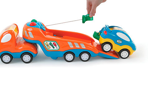 WOW Igračka Kamion Tim i Automobil Ray 6000688 - dodatni pogled