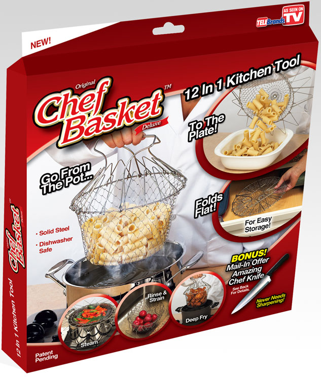 Chef Basket - Korpa za kuvanje i prženje 12 u 1 - dodatni pogled