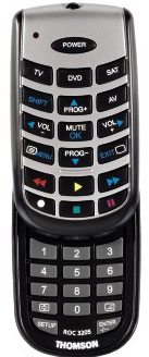 Hama univerzalni daljinski upravljač sa kliznim mehanizmom 131422 - dodatni pogled