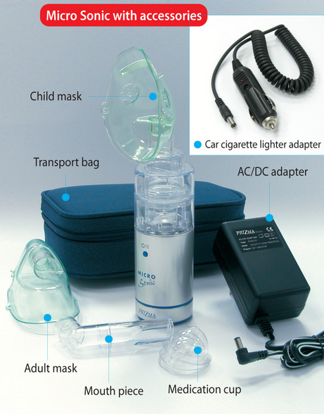 Ultrazvučni inhalator Micro Sonic - dodatni pogled