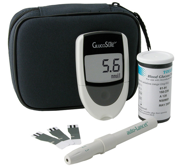 Aparat za merenje šećera u krvi komplet GlucoSure Plus - dodatni pogled