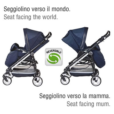 Peg Perego Kolica Switch Easy Drive Completo PoisBrown P3120051110 - dodatni pogled