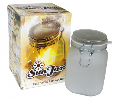 SuckUK Led noćno svetlo Sun Jar yellow - dodatni pogled