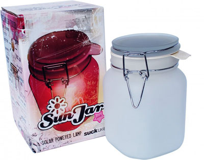 SuckUK Led noćno svetlo Sun Jar pink - dodatni pogled