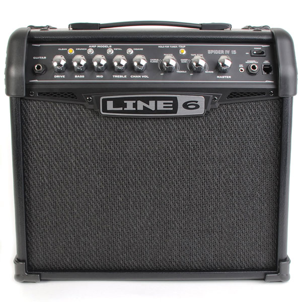 Line 6 Spider IV 15 pojačalo - dodatni pogled