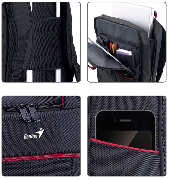 Genius Laptop Ranac 30 x 40 x 8 cm - dodatni pogled