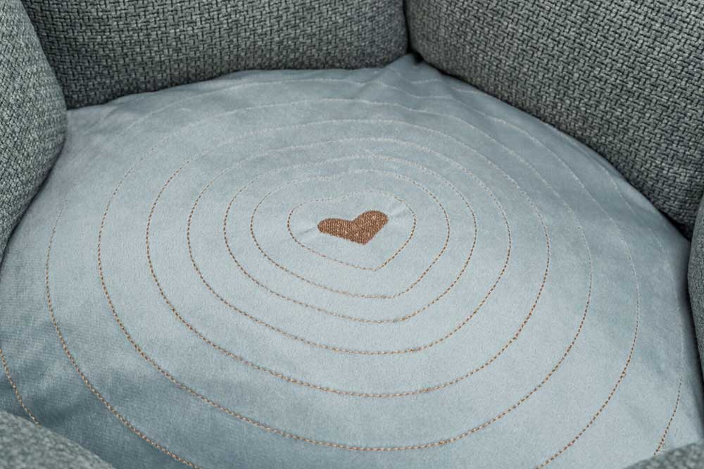 Krevet za male pse ili mačke Viviana blue-grey Trixie 37546 - dodatni pogled