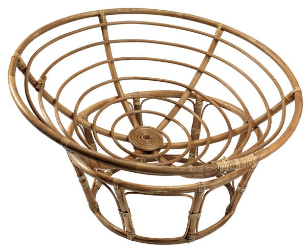 Fotelja od bambusa Papasan - dodatni pogled