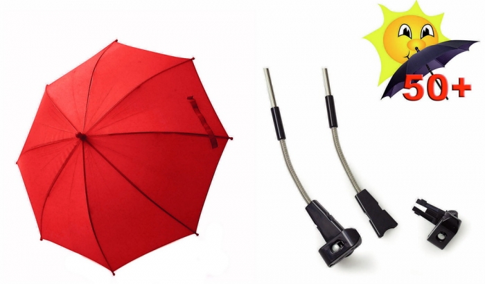 Reer Suncobran za Kolica sa UV Zaštitom Sunny Side red 141-72144.2 - dodatni pogled