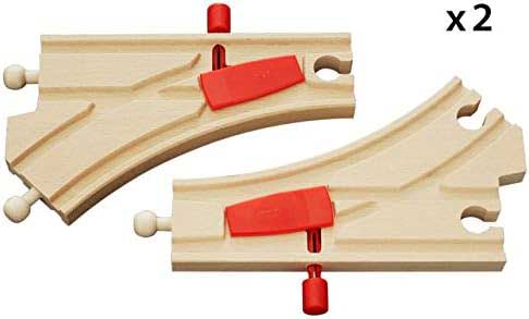 BRIO Igračka Mehaničke skretnice za prugu 33344 - dodatni pogled