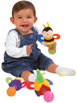 KsKids Zvečka i glodalica Klovn Jacky KA10357 - dodatni pogled