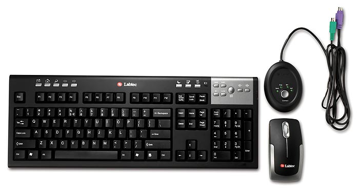 Labtec - Bežična tastatura i miš - dodatni pogled