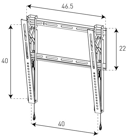Sonorous Surefix 430 TV nosač 019287 - dodatni pogled