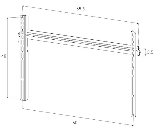 Sonorous Surefix 152 TV nosač 019284 - dodatni pogled