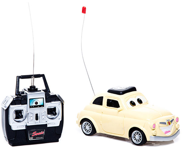 Auto sa daljinskim upravljanjem Cars - Italy žuti - dodatni pogled