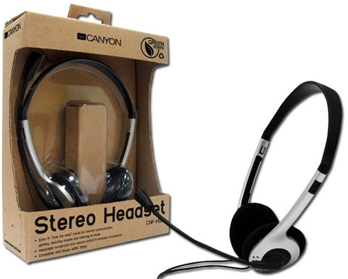 Canyon slušalice sa mikrofonom CNF-HS01 - dodatni pogled