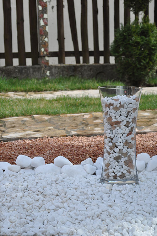 Obluci za ukrašavanje dvorišta Thassos 25 kg - dodatni pogled