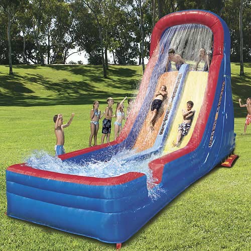 Aqua Park za Dvorište Six Flags Banzai Falls Mega Racer - dodatni pogled