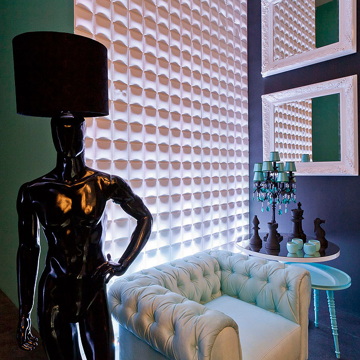 Dekorativni zidni 3D panel Cubes 12 x 0.5 x 0.5 m - dodatni pogled