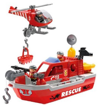 Abrick Spasilački čamac sa helikopterom SM003117 - dodatni pogled
