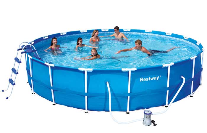 BestWay Nadzemni Bazen Steel Frame Hawai 549 x 107 cm - dodatni pogled