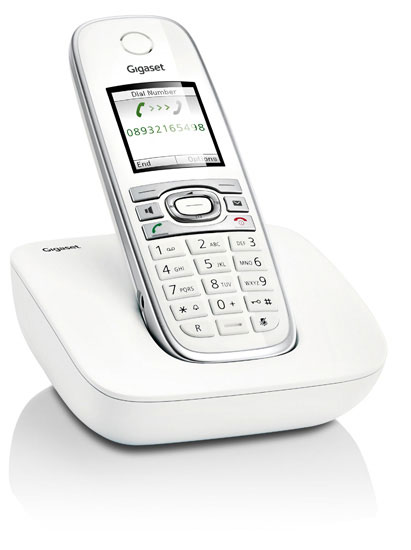 Bežični fiksni telefon Gigaset C610 SILKY WHITE Odobren za porodice - dodatni pogled