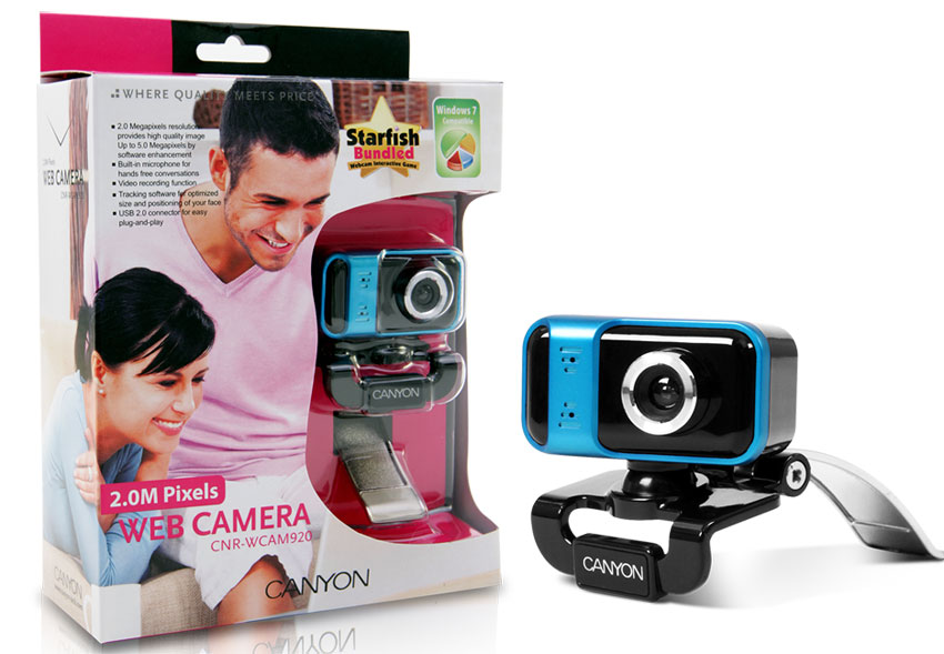 Web kamera CNR-WCAM920HD sa mikrofonom - dodatni pogled