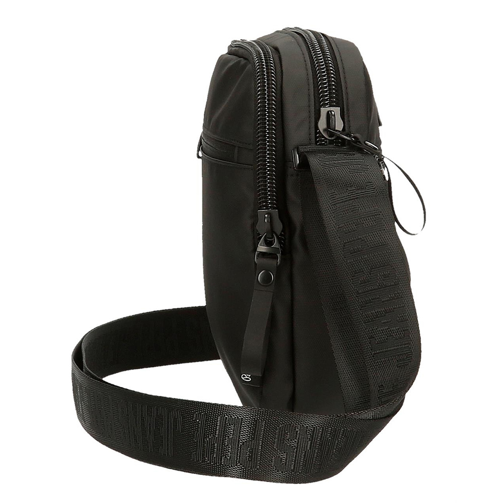 Torbica 22cm sa dva odeljka Pepe Jeans Hoxton black 73455 - dodatni pogled