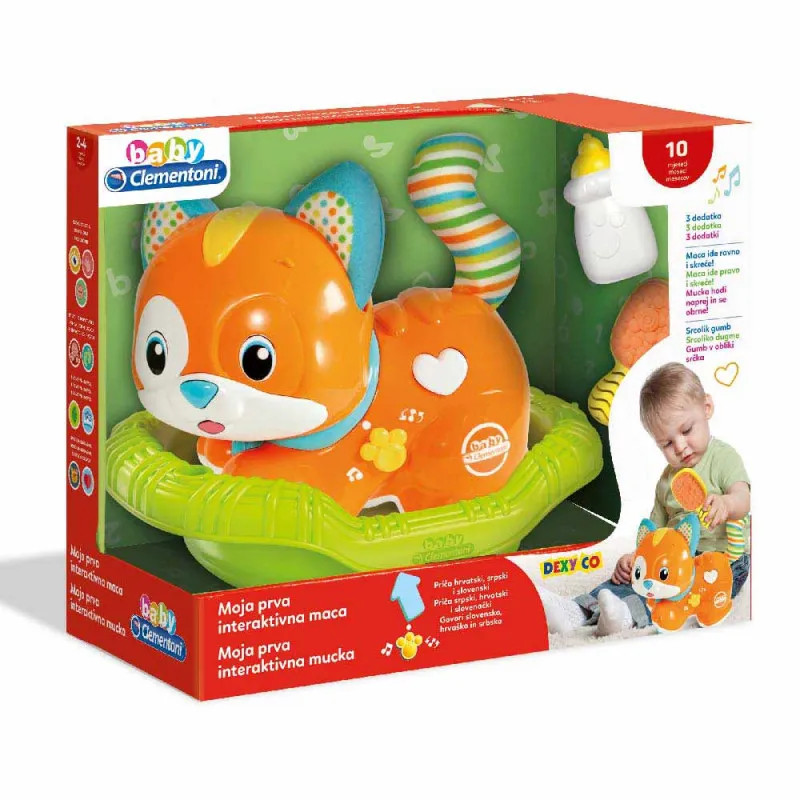CLEMENTONI Dečija interaktivna igračka Mezimica maca CL50338 - dodatni pogled