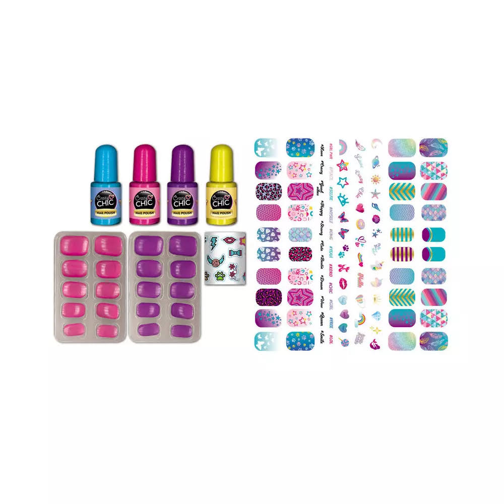 Clementoni Crazy Chic Set za nokte Glow in the dark CL18689 - dodatni pogled