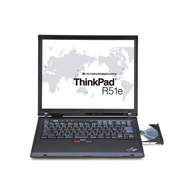 IBM Lenovo ThinkPad R51e - notebook računar - dodatni pogled