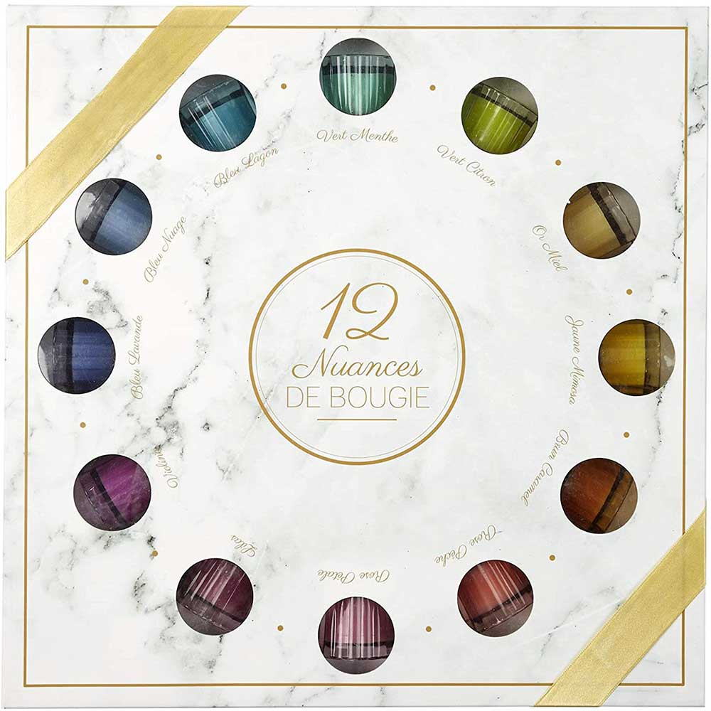 Mirišljave sveće veliki set od 12 komada - dodatni pogled