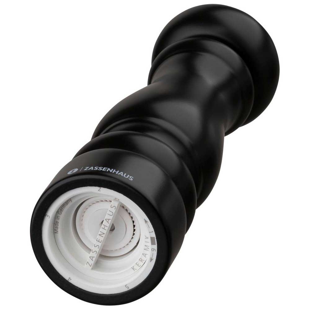 ZASSENHAUS Mlin za začine POTSDAM mat crni 20cm - dodatni pogled