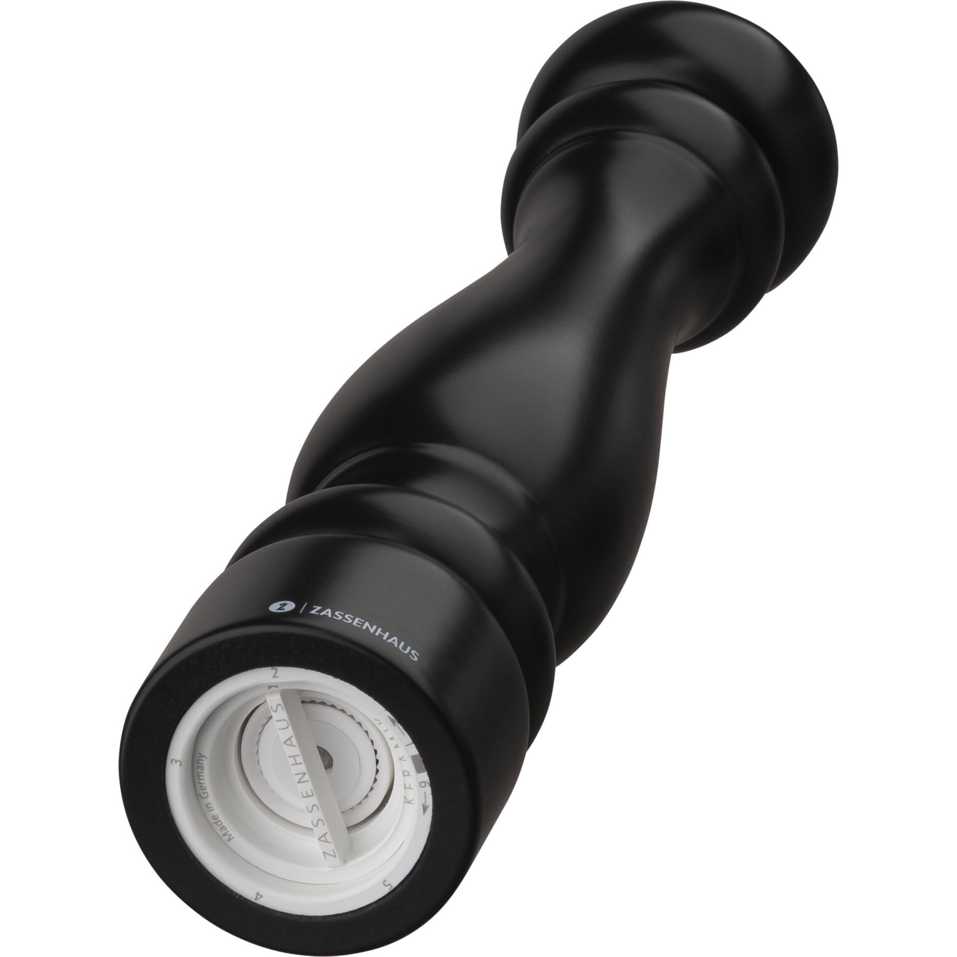 ZASSENHAUS Mlin za začine POTSDAM mat crni 30cm - dodatni pogled