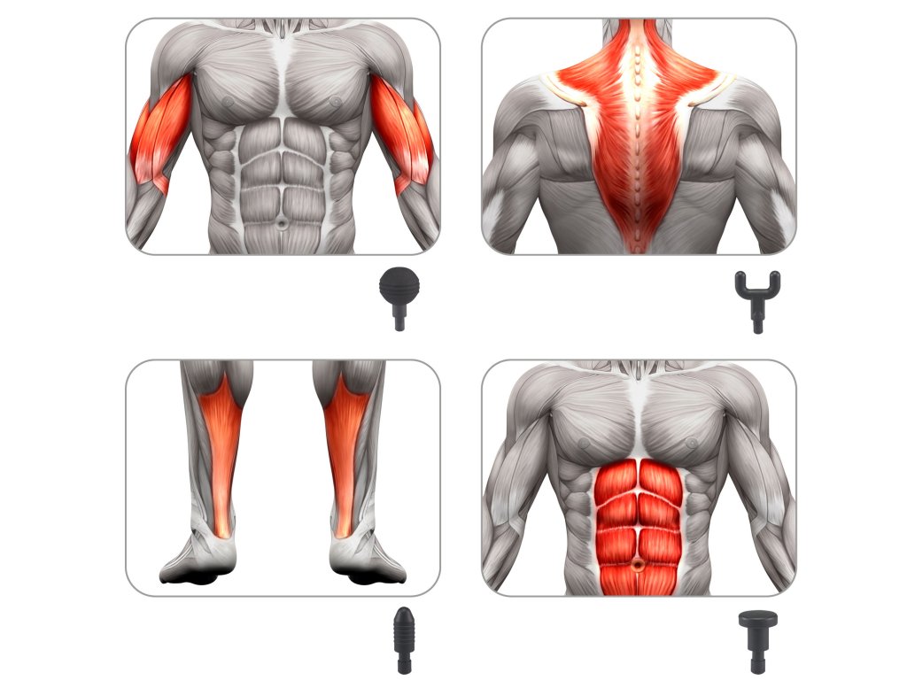 Punjivi perkusioni masažer BEPER P302MAS001 - dodatni pogled