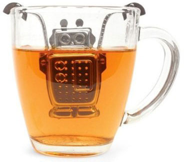 Kikkerland Filter za čaj Robot CU38 - dodatni pogled