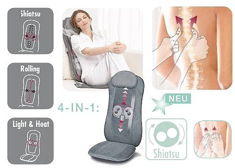 Beurer MG-220 Sedište Za Dubinsku Masažu 3 u 1 - dodatni pogled