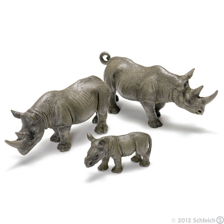 Schleich Divlje Životinje - Crni nosorog 14394 - dodatni pogled