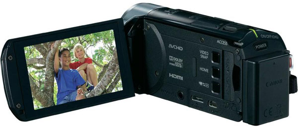 Canon LEGRIA HF R306 digitalna kamera - dodatni pogled