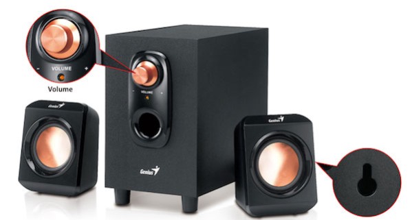 Genius zvučnici SW-U2.1 - dodatni pogled