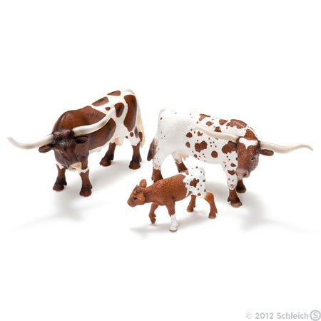 Schleich Domaće životinje - Texas Longhorn bik 13275 - dodatni pogled
