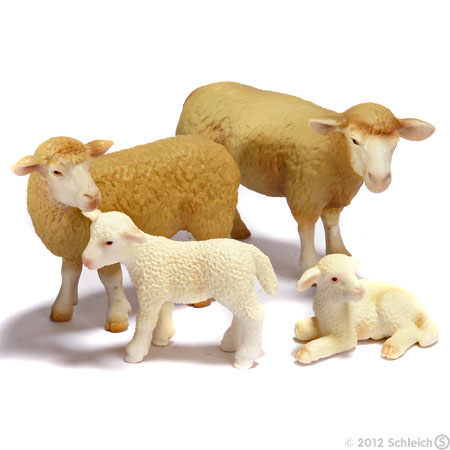 Schleich Domaće životinje - Ovca 13283 - dodatni pogled