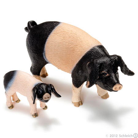 Schleich Domaće životinje - Švapsko prase 13636 - dodatni pogled