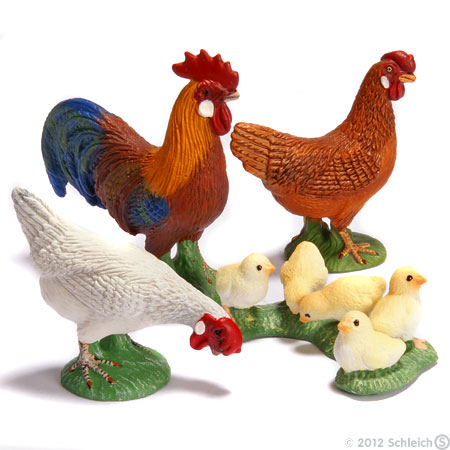 Schleich Domaće životinje - Pilići 13648 - dodatni pogled
