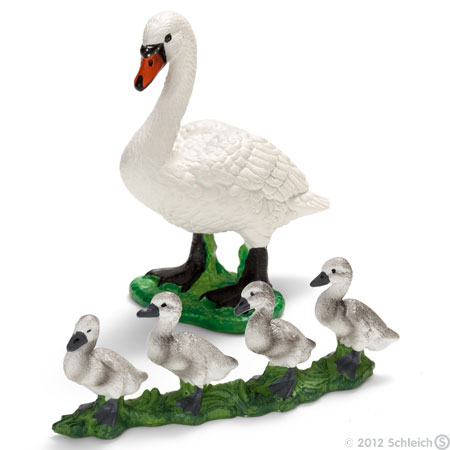 Schleich Divlje životinje - Crvenokljuna labudica 13656 - dodatni pogled