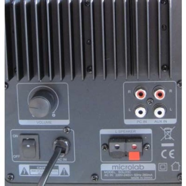 Microlab Solo 3C zvučnici - dodatni pogled