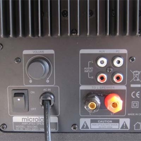 Microlab Solo 6C zvučnici - dodatni pogled