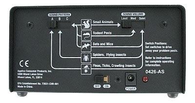 Profesionalni Rasterivač Glodara, Insekata i malih životinja Weitech WK 0600 - dodatni pogled
